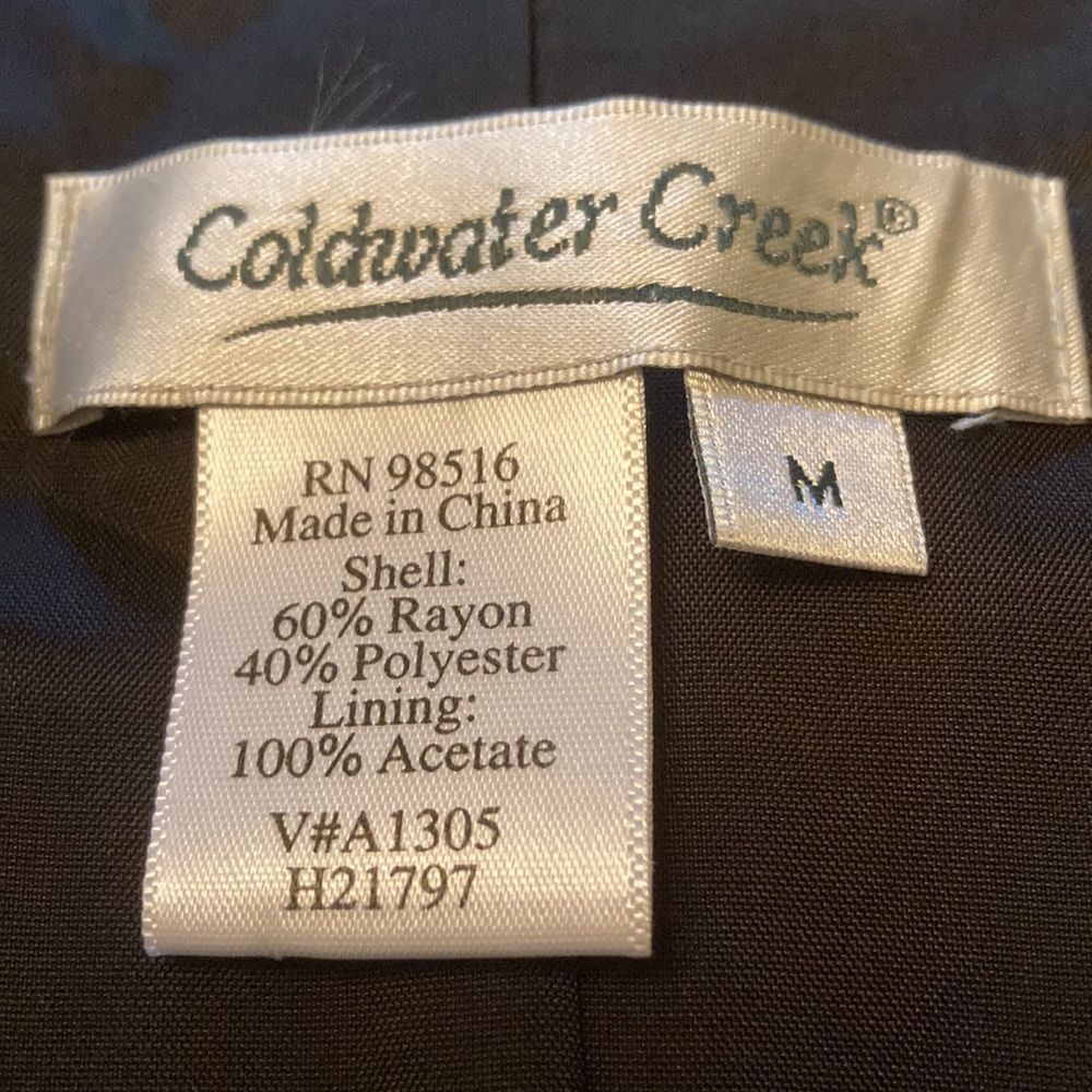 Coldwater Creek Jacket Brocade Jacket - image 3